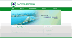 Desktop Screenshot of capitalexpress.in