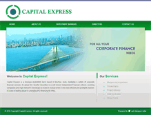 Tablet Screenshot of capitalexpress.in